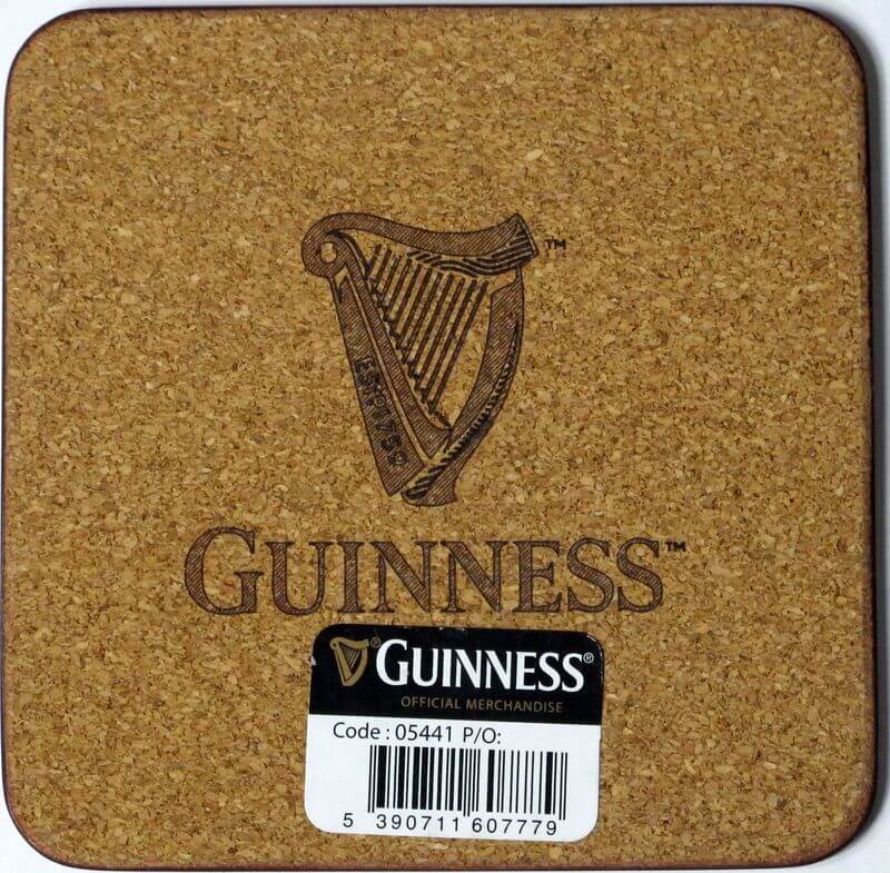 Guinness Untersetzer im Used Look. Motiv: Horse on a Cart