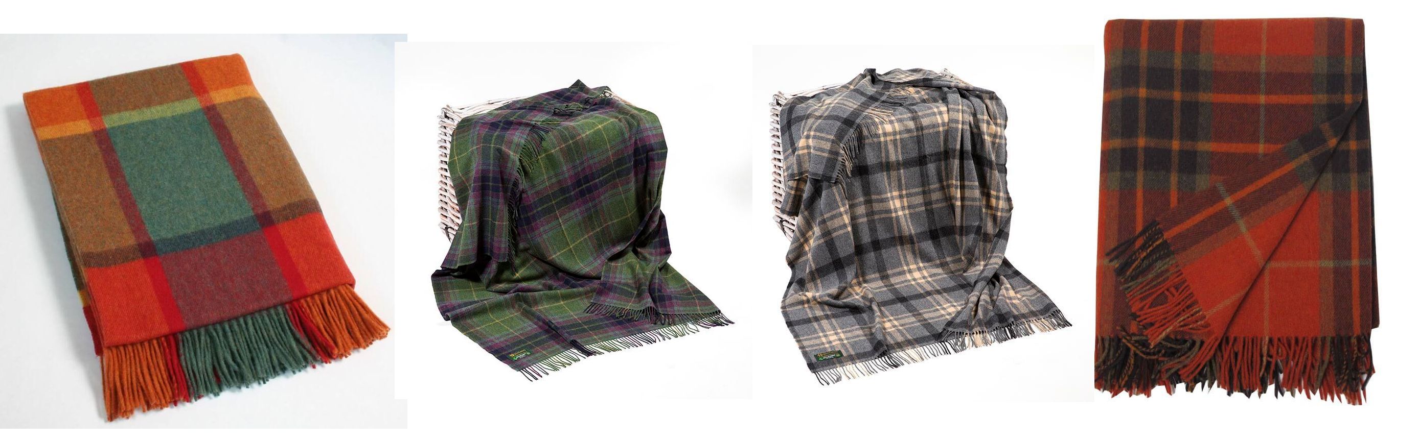 irische Wolldecken aus Lammwolle von John Hanly