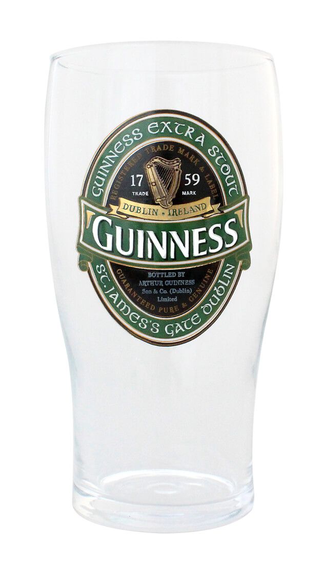 Green Guinness Bierglas