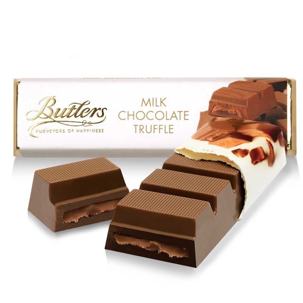 Butlers Irish Schokoriegel mit Schokoladencremefüllung. 10 x 75g. MHD: 05.03.2026 Butlers Irish Schokoriegel mit Schokoladencremefüllung. 10 x 75g. MHD: 05.03.2026