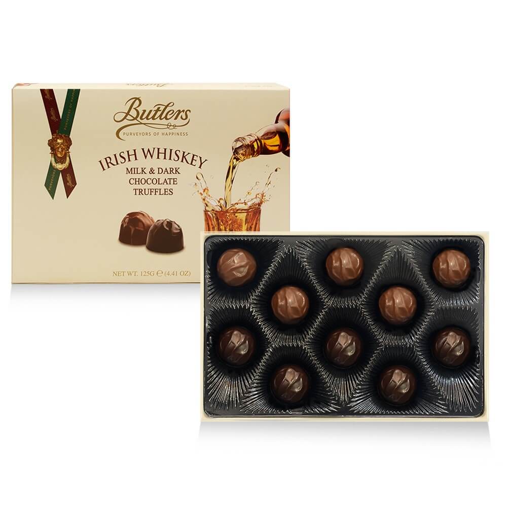 Irische Trüffelpralinen Butlers Irish Whiskey Truffles. 3er Packung