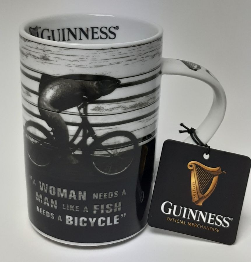 Guinness Tasse Sonderserie Fish