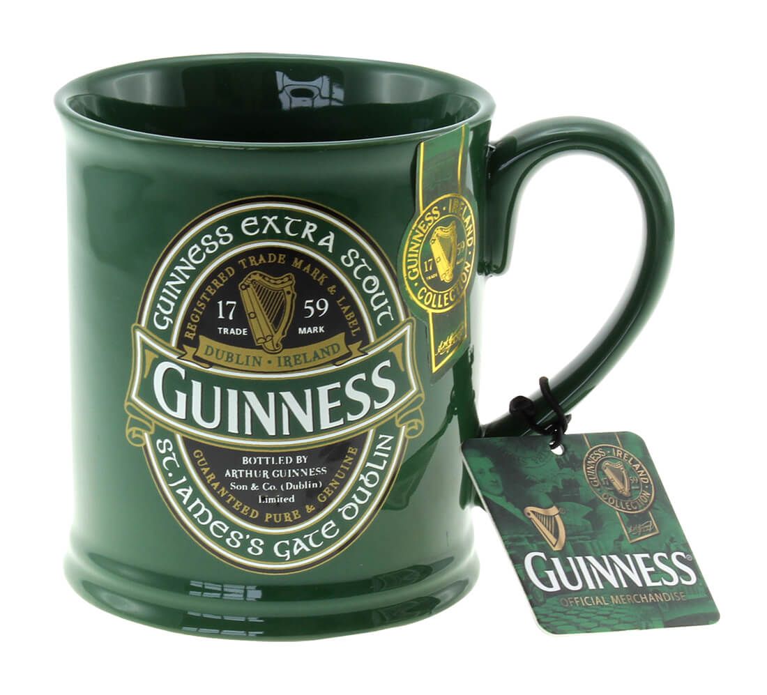 Grüner Guinness Irland Becher.