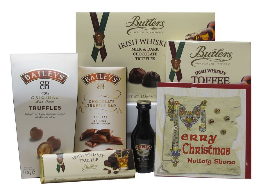 Baileys Irish Cream und Butlers IrishWhiskey Weihnachtsgeschenk.RED Baileys Irish Cream und Butlers IrishWhiskey Weihnachtsgeschenk.RED