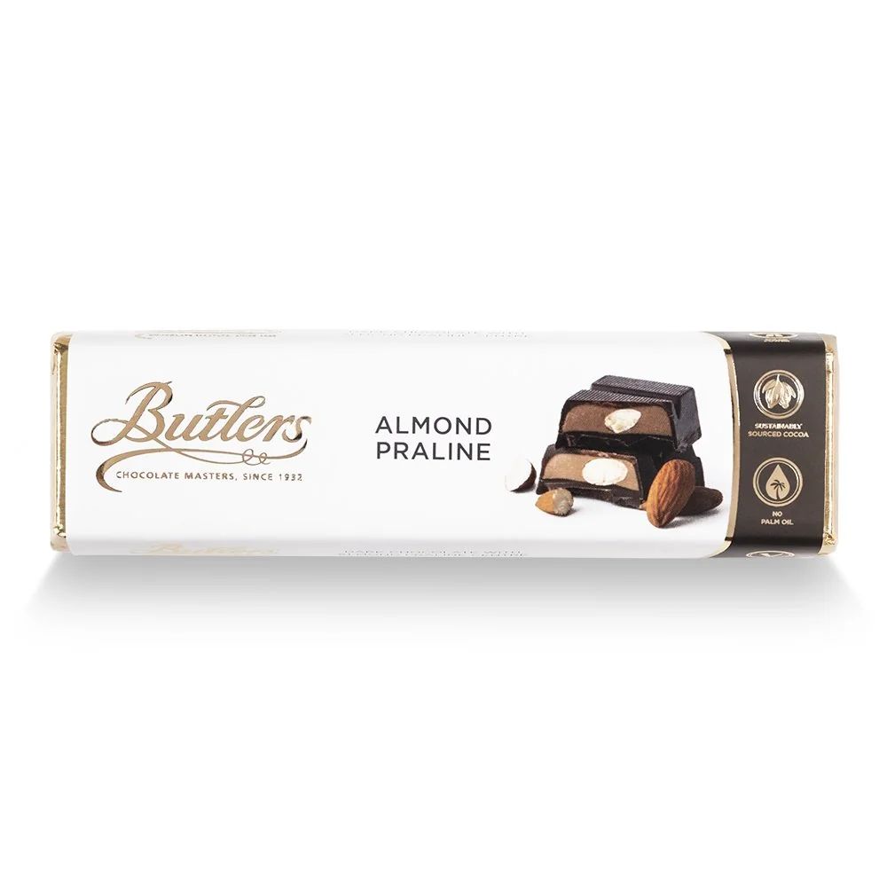 Butlers Schokoladenriegel mit Mandel-Trüffelfüllung. 75g