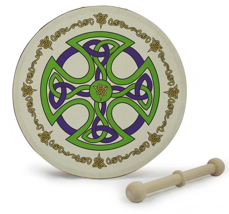 Waltons Bodhrán, 20 cm, Brosna Cross, Rahmentrommel