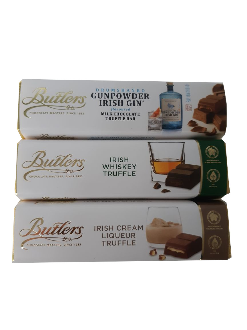 Butlers Auswahltrio Schokoladenriegel mit Trueffelcremefuellung