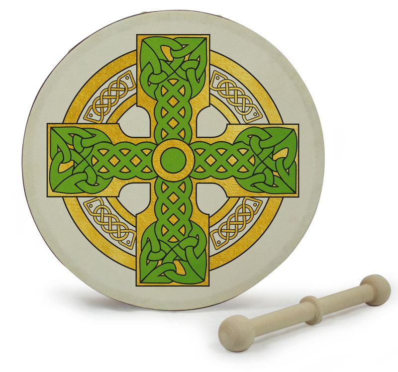 Waltons Bodhrán, 20 cm, Cloghan Cross, Rahmentrommel