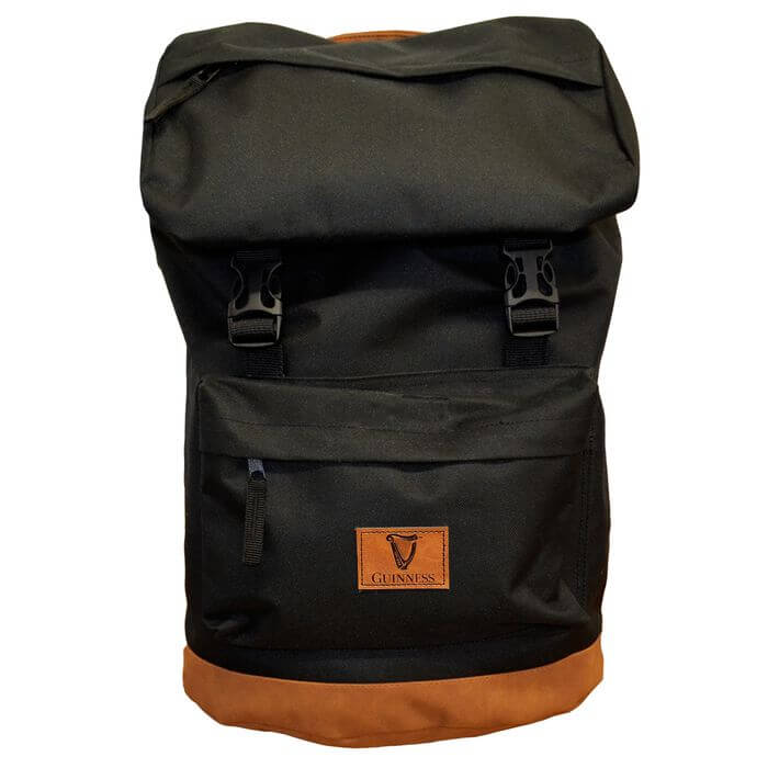 Guinness Rucksack mit Boden aus Wildleder