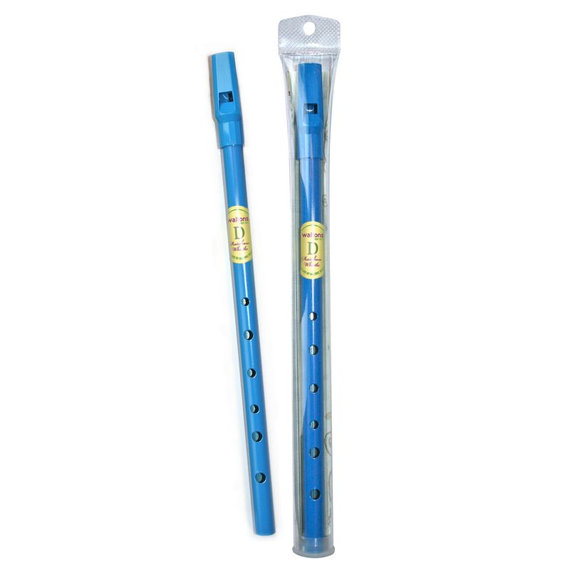 Irische Kinderflöte Tin Whistle Blue