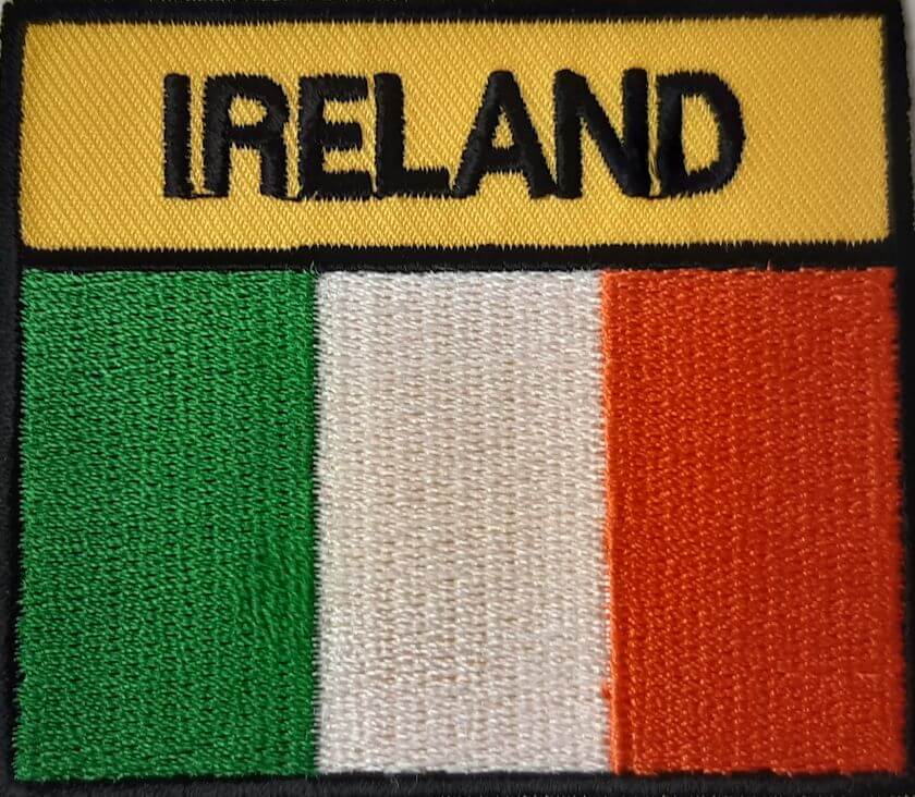 Irland Aufnäher / Irish Flag