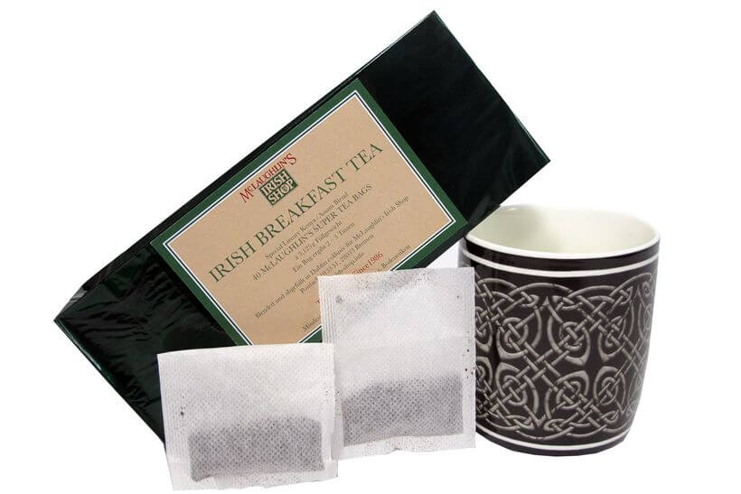Irisches Tee Set mit Schwarztee und Tasse