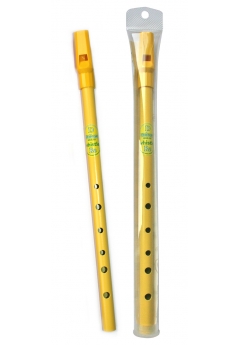 Irische Kinderflöte Tin Whistle Yellow