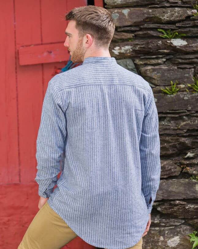 Lee Valley Original Irisches Grandfather Shirt M