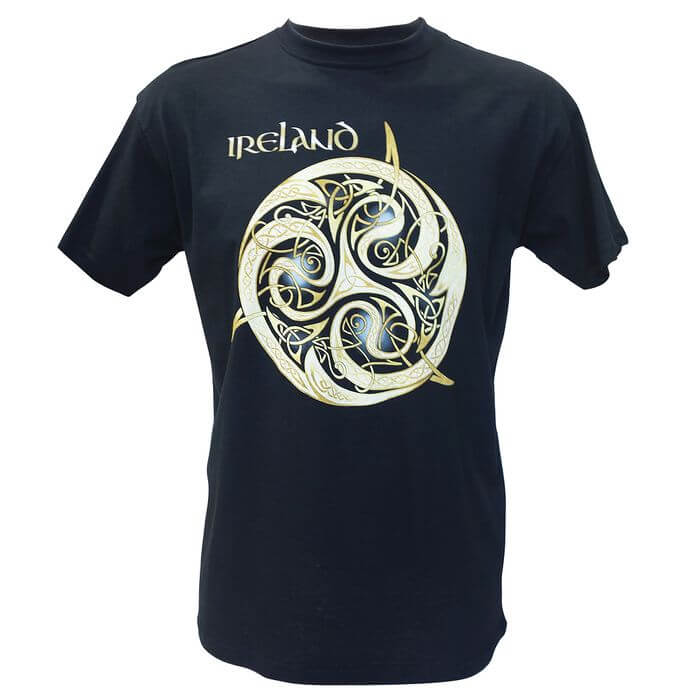 Irisches Herren Fit T-Shirt Celtic Knot M
