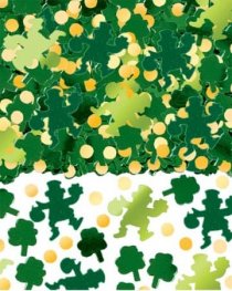 St. Patrick's Day Konfetti für die irische Party