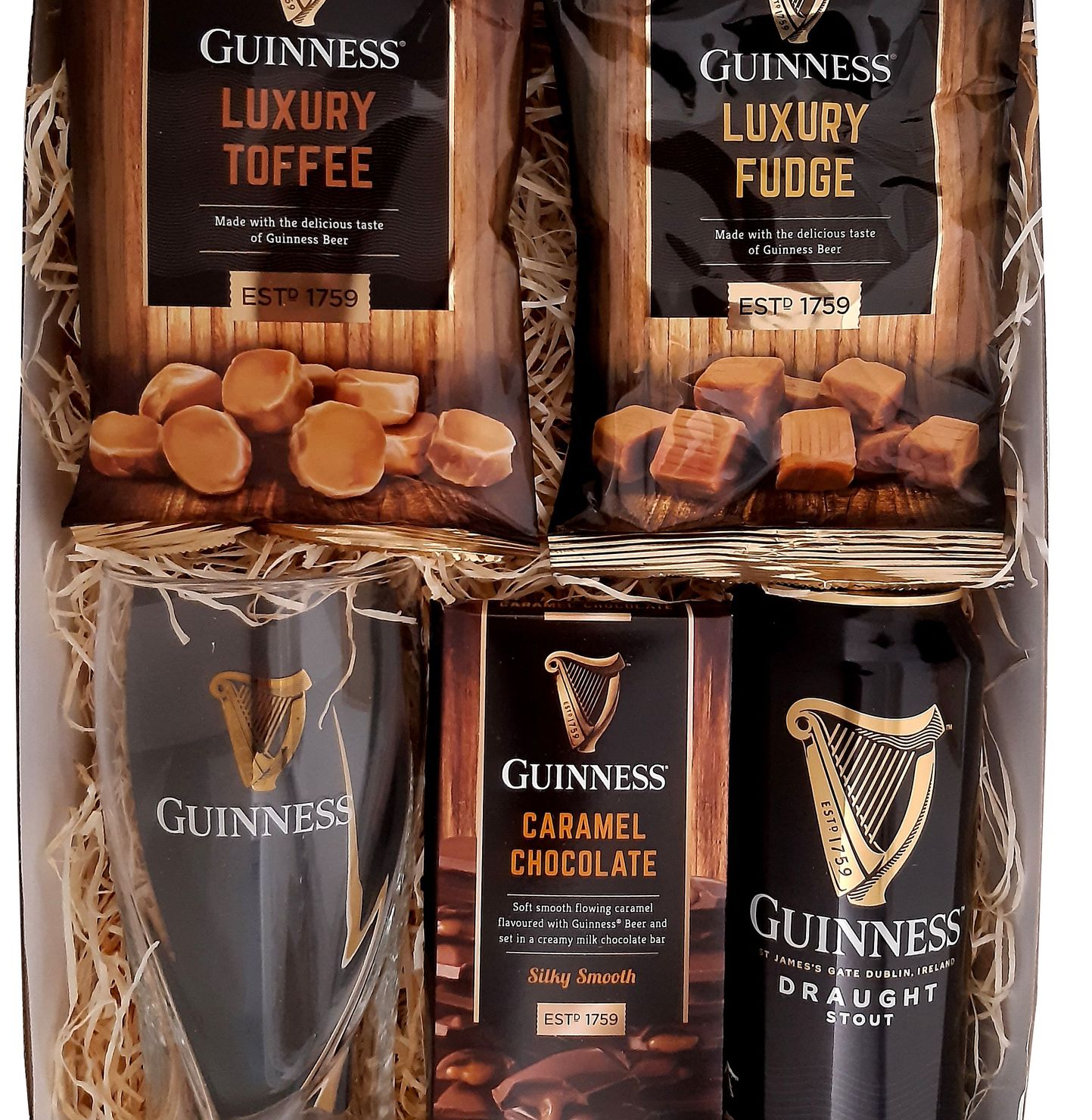 Guinness Golden Goodies Geschenkpaket