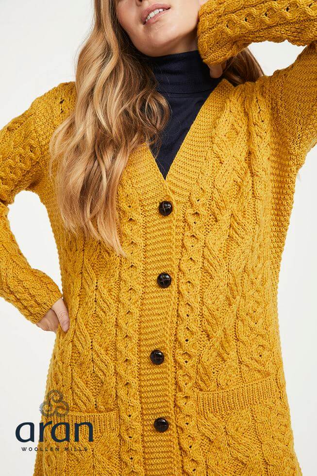 Irische Strickjacke Damen
